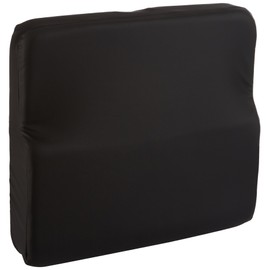 Lacura Anti-Thrust Cushion, Comfortable Foam Seat Cushion for Office Chairs, Wheelchairs, Car Seats, Medical Cushion with Waterfall Slope & Coccyx Cutout for Ischial Tuberosity Positioning, 18" x 16"