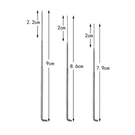 8 Piece Felting Needles Kit with 3 Sizes, Wool Felting Tools, Stitch Punch, Bottle, and Wooden Handle Holder, Complete Starter Kit for DIY Crafting, Making Felt Animals, and Toys