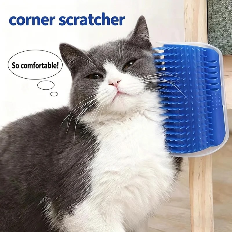 PawComfort Cat Grooming Brush Self Cleaning – Durable Space-Saving Construction,