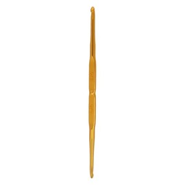 Tulip Crochet Hook, Alloy Steel, Gold, One Size