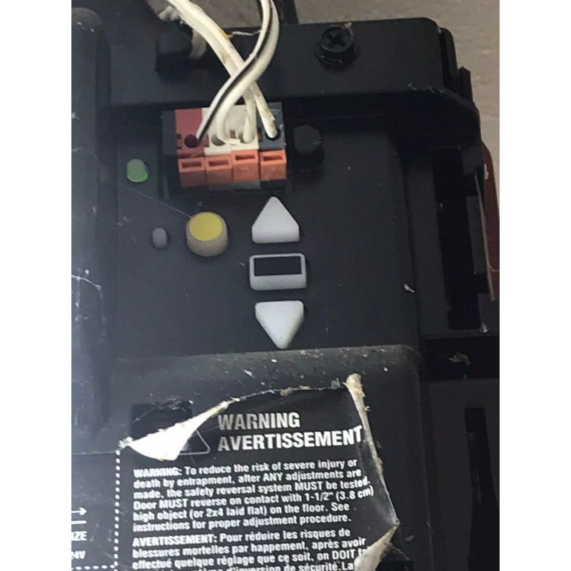 LiftMaster 891LM 1 Button Garage Door Opener Remote Control-Black