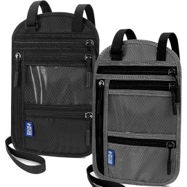 Unbranded Anti-Theft RFID Blocking Passport Holder Neck Stash Travel Hidden Wallet Pouch