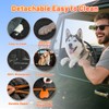 Diiouogs Dog Car Seat Cover for Back Seat Waterproof Pet