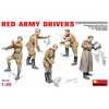 Miniart 1:35 Scale Red Army Drivers Plastic Model Kit