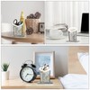 bvya Plush Lined Eyeglasses Holder Stand Glasses Protective Holder