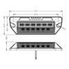 Raptors LED Technik HF2 Ambient Lighting with Warning Light (Black)