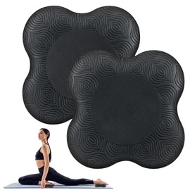 Yoga Knee Cushion 2 Pieces, Yoga Knee Pads Non-Slip Knee Pad Set Mats, Wear-resistant Protect Knees, Wrists, Ankles, Hands, Wrists and Elbows, Yoga