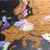 Atlas & Green World Travel Map + Bonus Europe Poster.