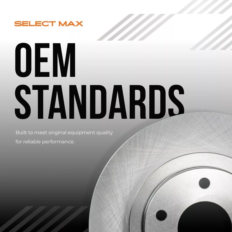 Max Advanced Brakes Rear Brake Rotors for 1999-2021 Chevy Express