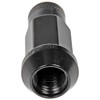 Dorman 713-285A Black Open End Knurled Wheel Nuts Compatible with