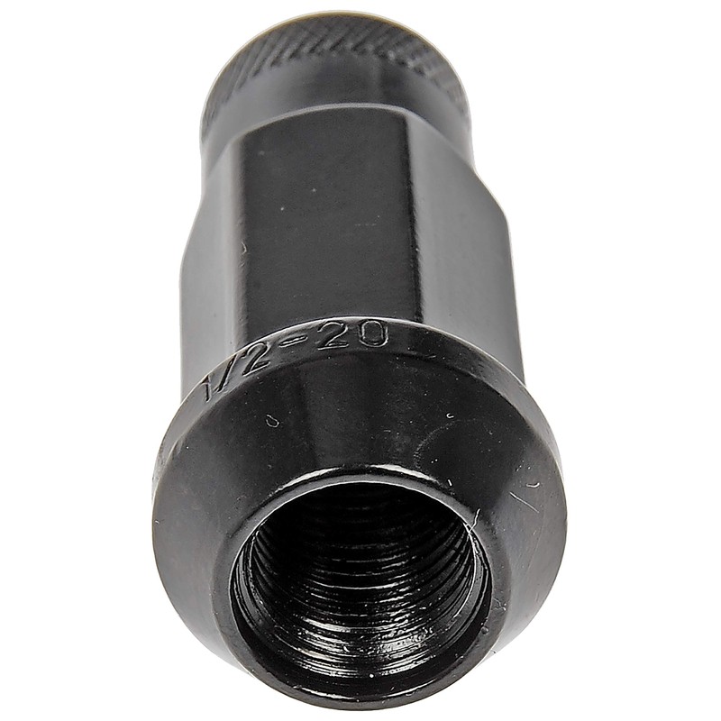 Dorman 713-285A Black Open End Knurled Wheel Nuts Compatible with