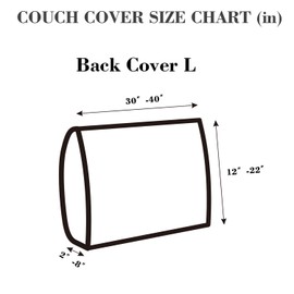 Disayu Magic Sofa Covers Couch Covers 2024 New Couch Cushion Covers Universal Sofa Covers Washable Stretch Slipcovers for Sectional Sofa (Texture White,Back Cover L)