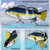 Electric Bait Swimming Robotic Segment Fishing Lure USB Charging Swim