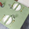 Softalker Spring Table Cloth Jacquard Rectangle Tablecloth Waterproof Spillproof Table