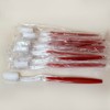50 Pcs Manual Toothbrushes Bulk, Disposable Toothbrushes Individually Wrapped for