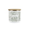Purely Home Leaves Decaf Coffee Storage Canister - Green Leaves