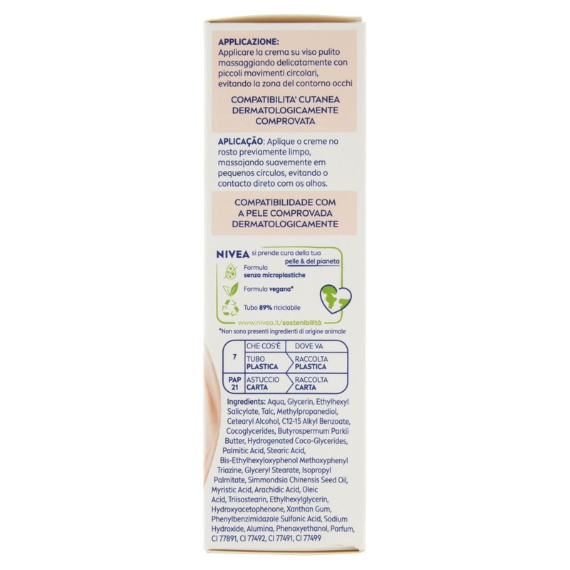 Nivea Crema colorata DORATA Idratante 50ml 86701 – Face Cremes and Masks