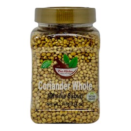 Desi Kitchen Coriander Whole (Dhania Sabut) 113gm (4oz) | All Natural | Salt Free | Vegan | NON GMO | By Rani Foods
