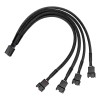 Fan Splitter Cable Divisor Ventilador Pc 4 Pins Pwm 1