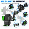 Suction Cup Car Phone Holder for Windshield & Dashboard –