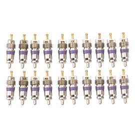 Car Air Conditioning Valve Core, for 20Pcs Automobile Air Conditioner Valve Stem Core