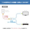 Horik AP-719WW Antenna Divider, 4K Broadcasting (3224MHz)/BS/CS/Terrestrial Digit/CATV Compatible), Integrated