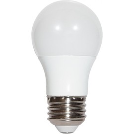 Satco S8572 5.5 watt; A15 LED; Frosted; 2700K; Medium Base; 120 Volts California Compliant (6 LED Bulbs)