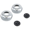 Redline 2-Pack Trailer Grease Cap Kit for 7K-8K EZ Lube Axles 8-lug Hub 2.75" Diameter