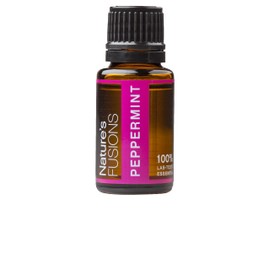 Nature's Fusions Peppermint (Supreme), 100% Pure and Natural Essential Oils, Undiluted, Therapeutic Grade for Aromatherapy and Topical Use, .5 Fl Oz (Pack of 1) (15 mL)