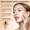 Base de maquillaje líquida impecable,Base de maquillaje líquida Essence 4