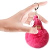 Select Zone Keyring Pompom 4 Pieces Sleeping Baby Doll Keychain