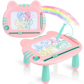 Toys for 1-2 Year Old Girls, Magnetic Drawing Board,Toddler Toys 2-3, Magna Cute Doodle Board,Educational Learning Baby Toys for 1 2 3 4 Year Old Girl, 1 2 3 4 5 Year Old Girl Birthday Christmas Gift