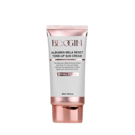 Biogene Albumin Melariset Tone-Up Sun Cream Fresh Face 50ml 1 unit / 비오진 알부민 멜라리셋 톤업 선크림 쌩얼 50ml 1개