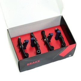 Fouriers BR-S005 Direct Mount Aero V-Brake Set (F+R) For Giant Propel,Black #DS1100
