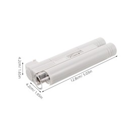 Operitacx Portable Digital Microscope Handheld Loupe with LED Light for Jewelry Coin Inspection and Electronics Repair Compact Pocket Magnifier for Adults and Versatile Measurement Tool for