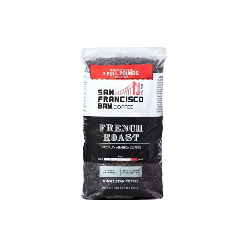 San Francisco Bay French Roast Gourmet Dark Roast 100% Arabica