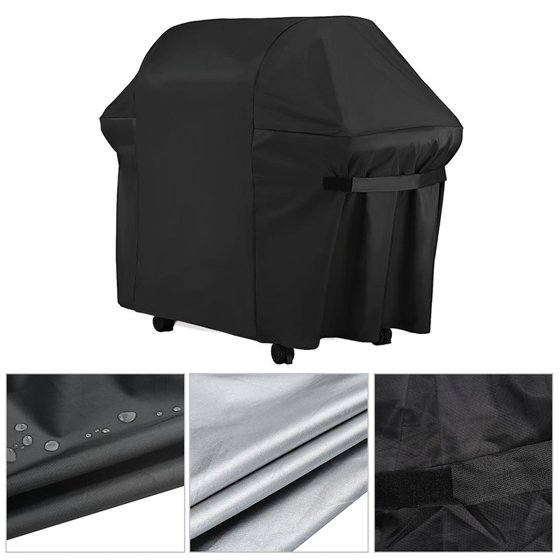 Outdoor Waterproof UV proof Barbecue Grill Cover Garden Stove Rainproof