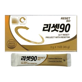 리셋90 3g x 15포 1개 / 써클 Reset90 3g x 15 packets 1 unit / Circle