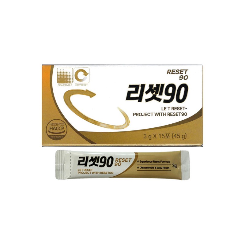 리셋90 3g x 15포 1개 / 써클 Reset90 3g x