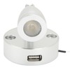 RV Reading Light 3500K 3‑Color Aluminium Alloy Adjustable Angle 12V‑24V