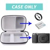 WERJIA Hard EVA Travel Case for Ricoh GR III HDF/GR