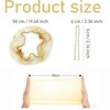 Hair Nets for Buns,20 PCS Bun Nets Blonde and 50