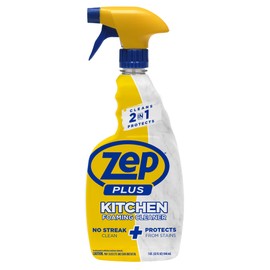 Zep Plus Kitchen Foaming Cleaner - 32 FL OZ - R54412-2-in-1 benefits clean while protecting surfaces from stains and stuck-on grime