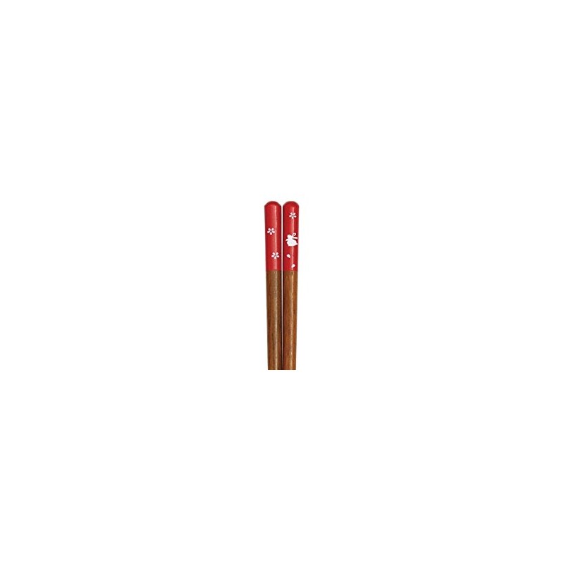 Tanaka chopsticks shop 若狭 Coating Chopsticks Sakura Rabbit