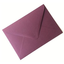 C6 (114x162mm) Bordeaux/Claret/Burgundy 120GSM Envelopes (Pack of 25,50,100,250)