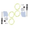 2Set Adjustable Carburetor Gasket Kit Replacement for Husqvarna 235236 240