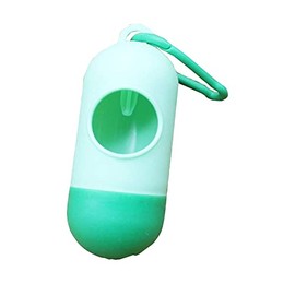 Jofeel Portable Plastic Diaper odor bags Disposal Bags Roll With Plastic Box Cover (Green)