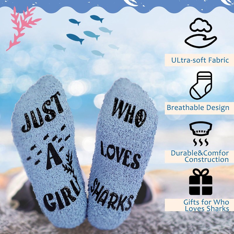 Potchen 12 Pcs Shark Gift Set Tumbler Makeup Bag Keychain