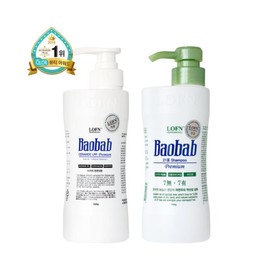 Lopen Baobab LPP Treatment 500g + Mildly Acidic Shampoo 500g / 로픈 바오밥 LPP트리트먼트 500g+약산성샴푸 500g