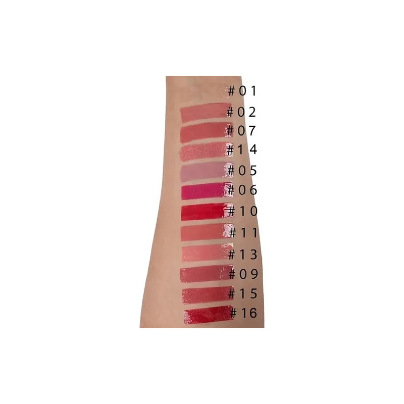 Labiales Liquidos Intensa Cobertura Set De 6 Varios Tonos